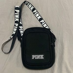 Victorias Secret PINK Crossbody Bag (black/white)